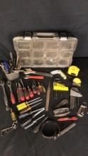 HUSKY TOOL CASE W/ ASSORTED TOOLS