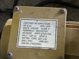 INDUSTRIAL DUTY FRACTIONAL MOTOR & GOLD MOTOR