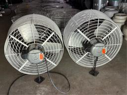 2) SCHAEFER INDUSTRIAL FANS.