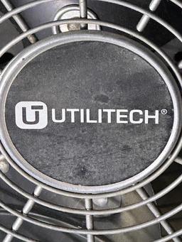 2) UTILITECH FLOOR FAN