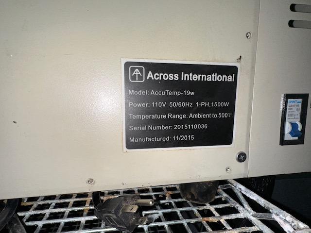 ACROSS INTERNATIONAL VACUUM OVEN