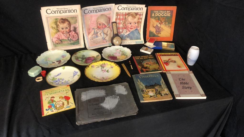 DECOR PLATES, BAROMETER, CARDS, KIDS BOOKS & MORE