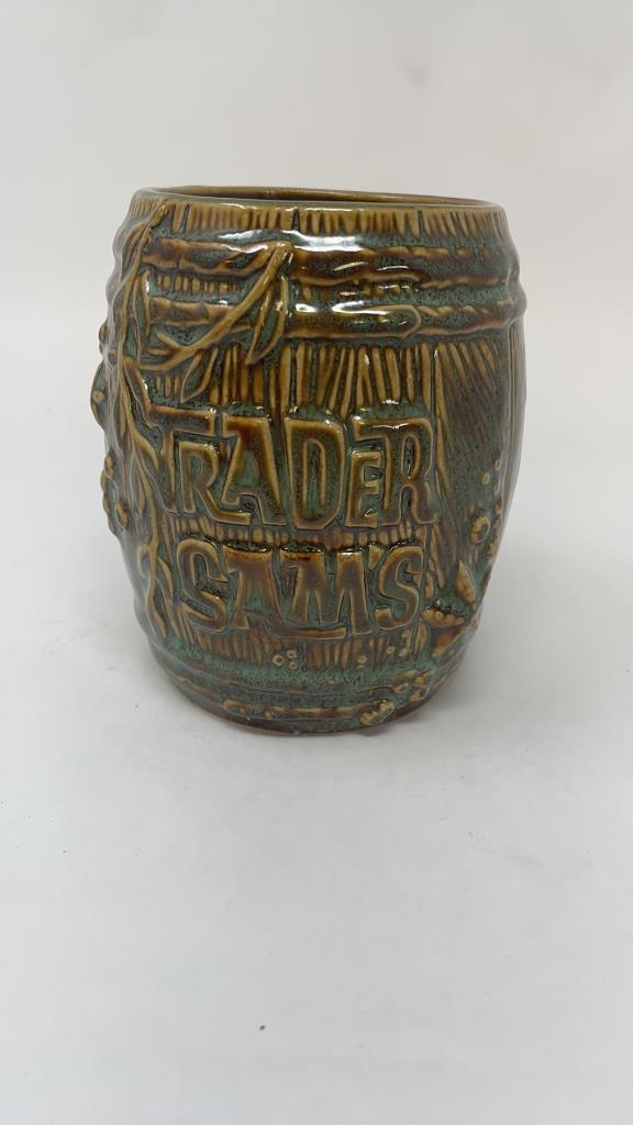 TRADER SAM'S 1ST EDITION TIKI BAR RUM BARREL MUG