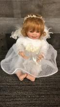 ASHTON DRAKE SNOWFLAKE PRINCESS PORCELAIN DOLL