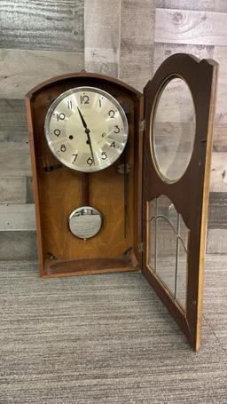 VTG HERMLE WALL CHIME CLOCK