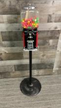 CLASSIC GUMBALL VENDING MACHINE WITH STAND