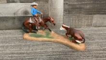 BREYER FIGURINE POCO LENA & DON DODGE