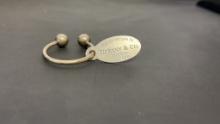 TIFFANY & CO. RETURN TO KEY CHAIN. 19G