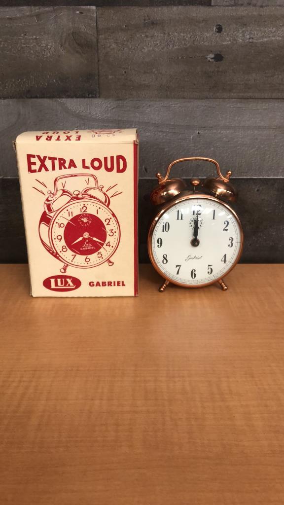 UNCLE SAM'S COIN BANK, LUX GABRIEL CLOCK