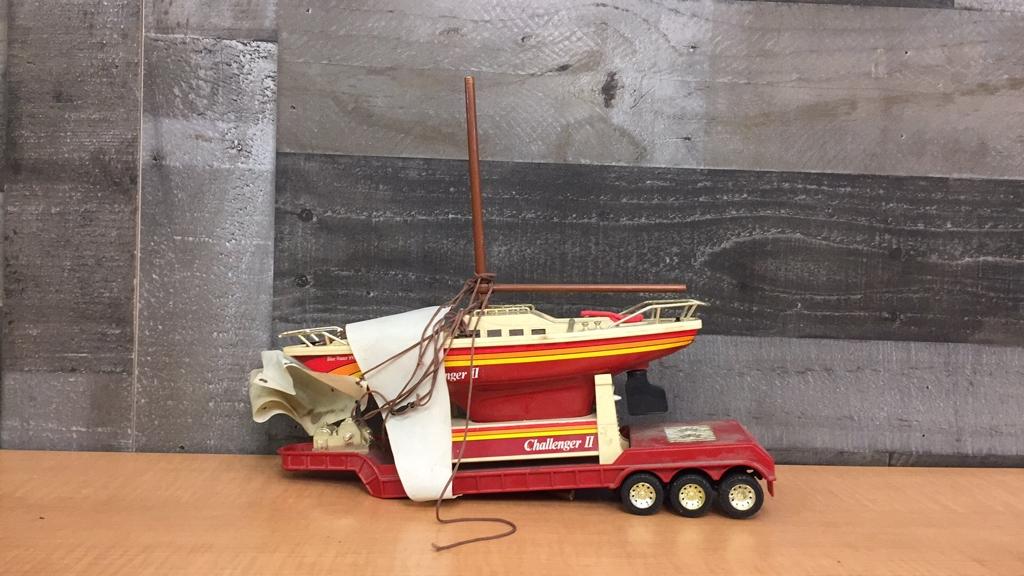 KENWORTH CHALLENGER RC BOAT TRANSPORT TRUCK