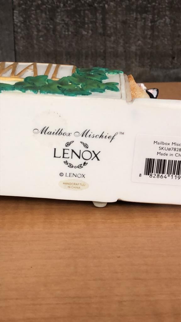 3) LENOX CAT FIGURINES