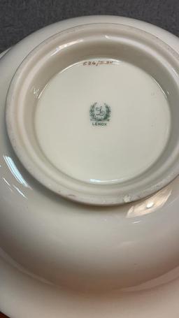 LENOX GOLD TRIM SERVING DISHES