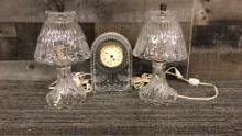 PRINCESS HOUSE CRYSTAL BOUDOIR LAMPS