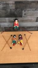 FEWO/FECO GERMANY TIGHTROPE BALANCING CLOWNS