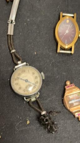 VINTAGE WATCHES, FACES, & POCKET WATCHES