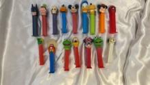 VINTAGE PEZ DISPENSERS: BATMAN, KERMIT, & MORE