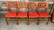 SET OF 4) FERGUSON FOLDING CHAIRS