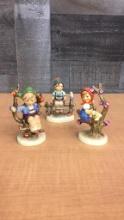 M.I. HUMMEL FIGURINES APPLE TREE KIDS & WAYSIDE...