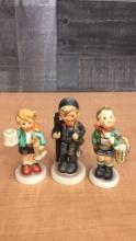 3) M.I. HUMMEL FIGURINES BOY WITH JOBS