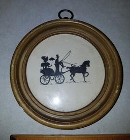 Vintage Framed Silhouette 