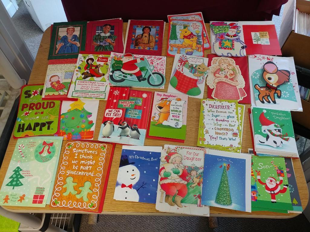 300+ Christmas Cards for Family, Photo Inserts, New Years Cards, Thank You Cards
