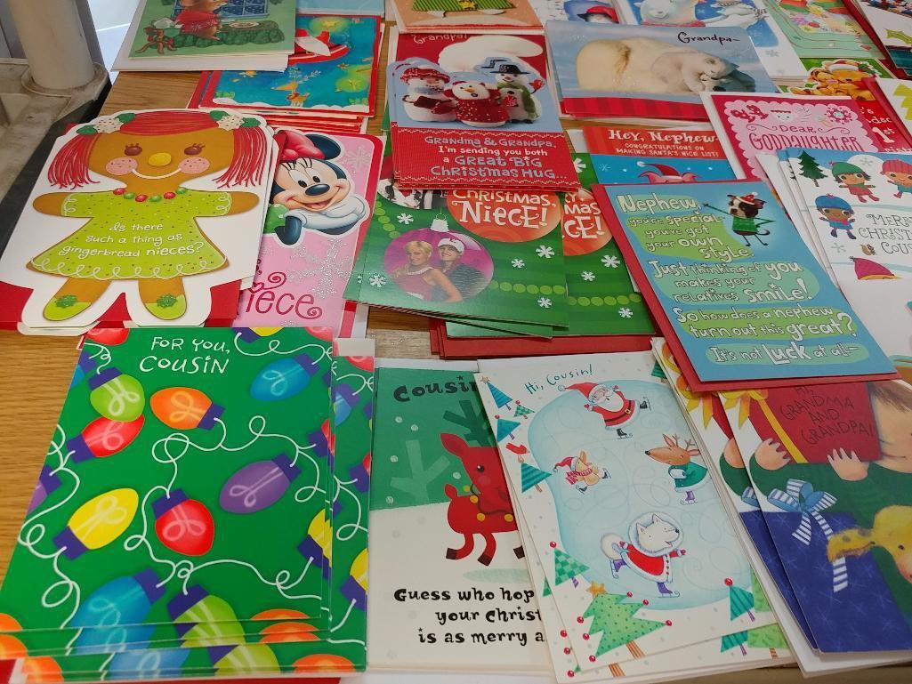 300+ Christmas Cards for Family, Photo Inserts, New Years Cards, Thank You Cards