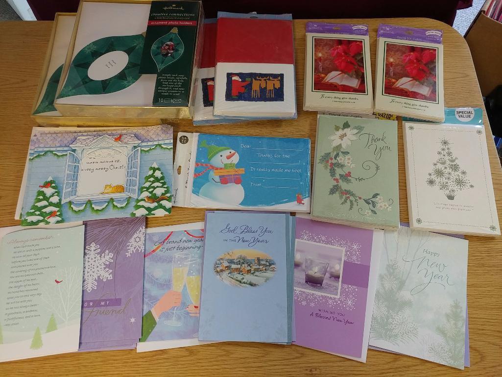 300+ Christmas Cards for Family, Photo Inserts, New Years Cards, Thank You Cards