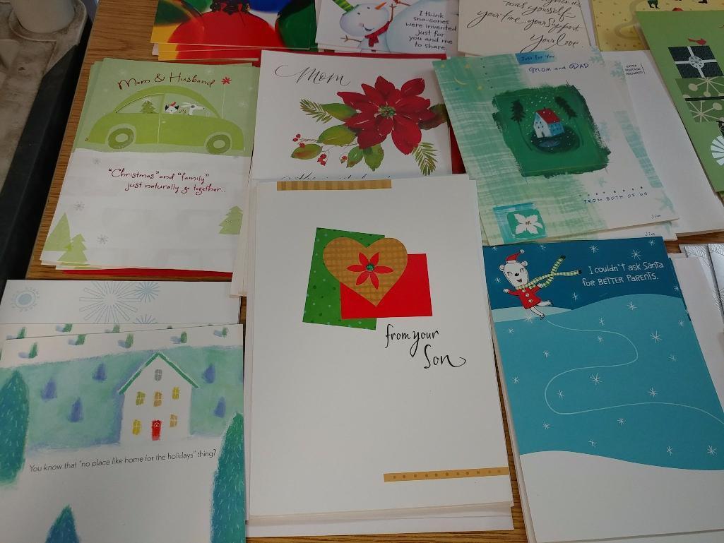 300+ Christmas Cards for Family, Photo Inserts, New Years Cards, Thank You Cards