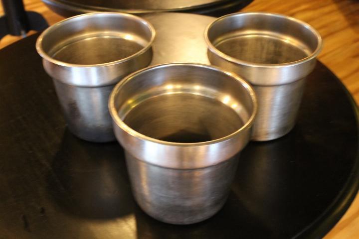 Lot of 3 SS Soup Pans, NSF