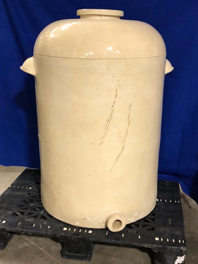 RARE: Doulton & Co. 50 Gallon Stoneware Crock, Doulton & Co. Chemical Stoneware Made in England Jug