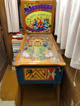 1956 Williams “Hot Diggity” Pinball Machine