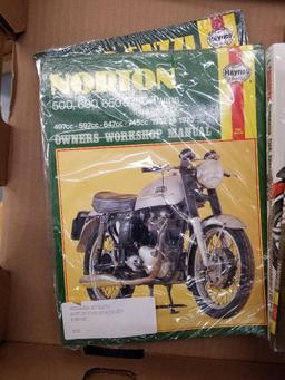 HAYNES TRIUMPH DUCATI BSA NORTON MOTO-GUZZI & CLYMER BMW WORKSHOP MANUAL