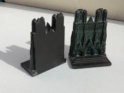 Metal Cathedral Metal Bookends