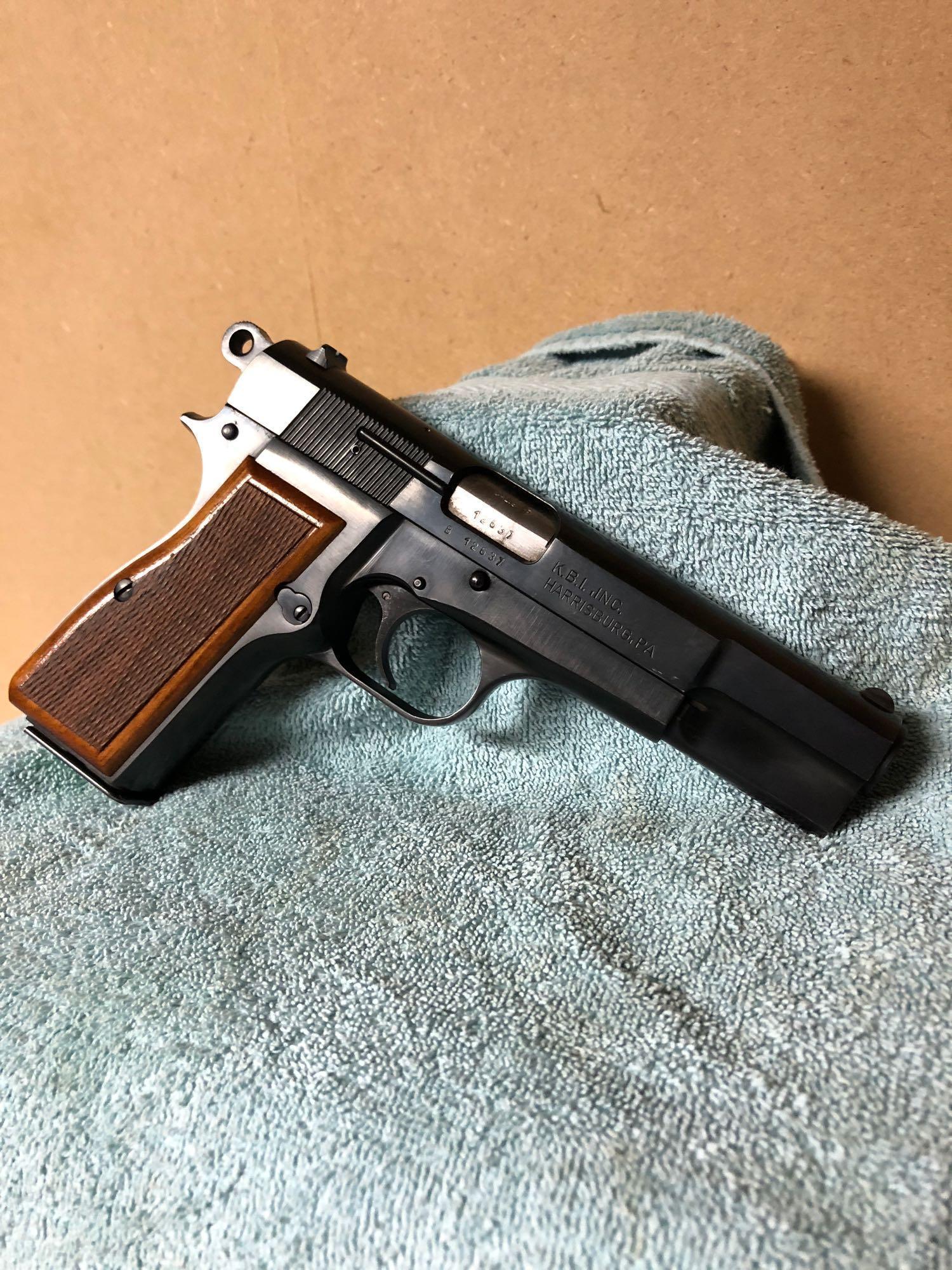 KBI Model: PJK-9HP .9mmSN: 12637, Browning Hi Power Clone