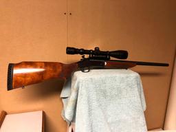 New England Firearms Handi Rifle .204 Ruger SN: NU347585 w/ TASCO 4-16X40 Scope