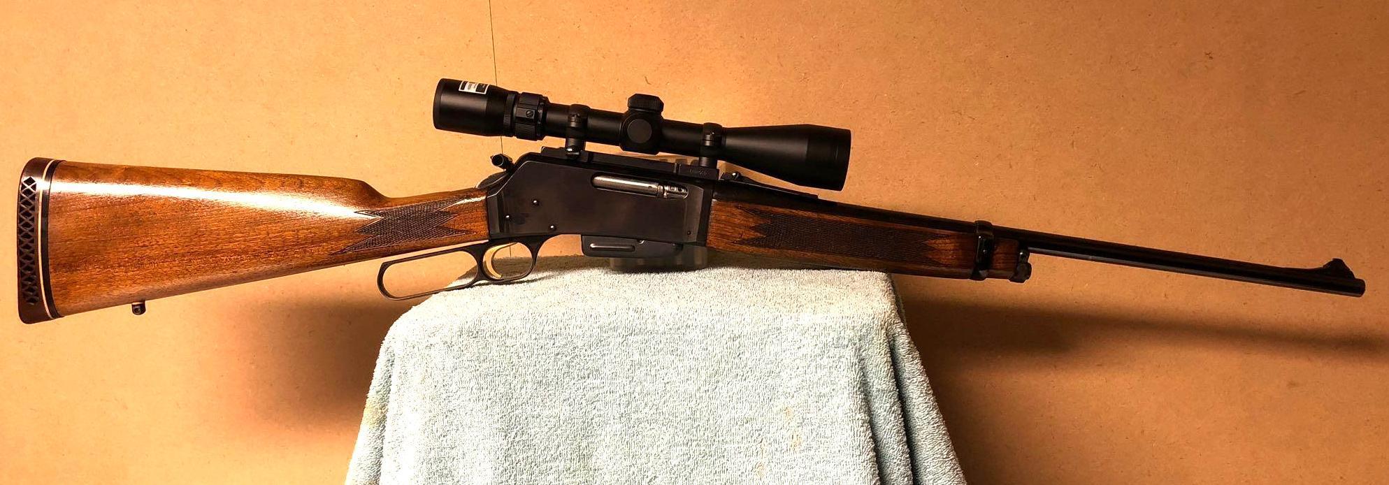 Browning BLR .243 cal SN: 02489RN127 w/ Leupold BDC Mfg. 1979 - Lever action