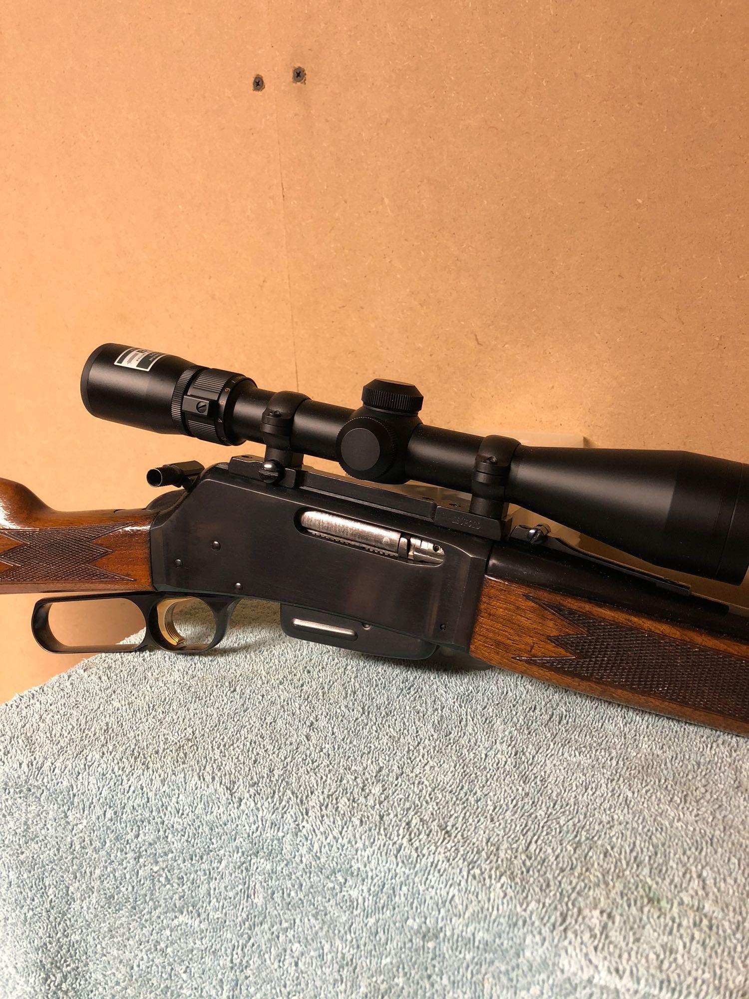 Browning BLR .243 cal SN: 02489RN127 w/ Leupold BDC Mfg. 1979 - Lever action