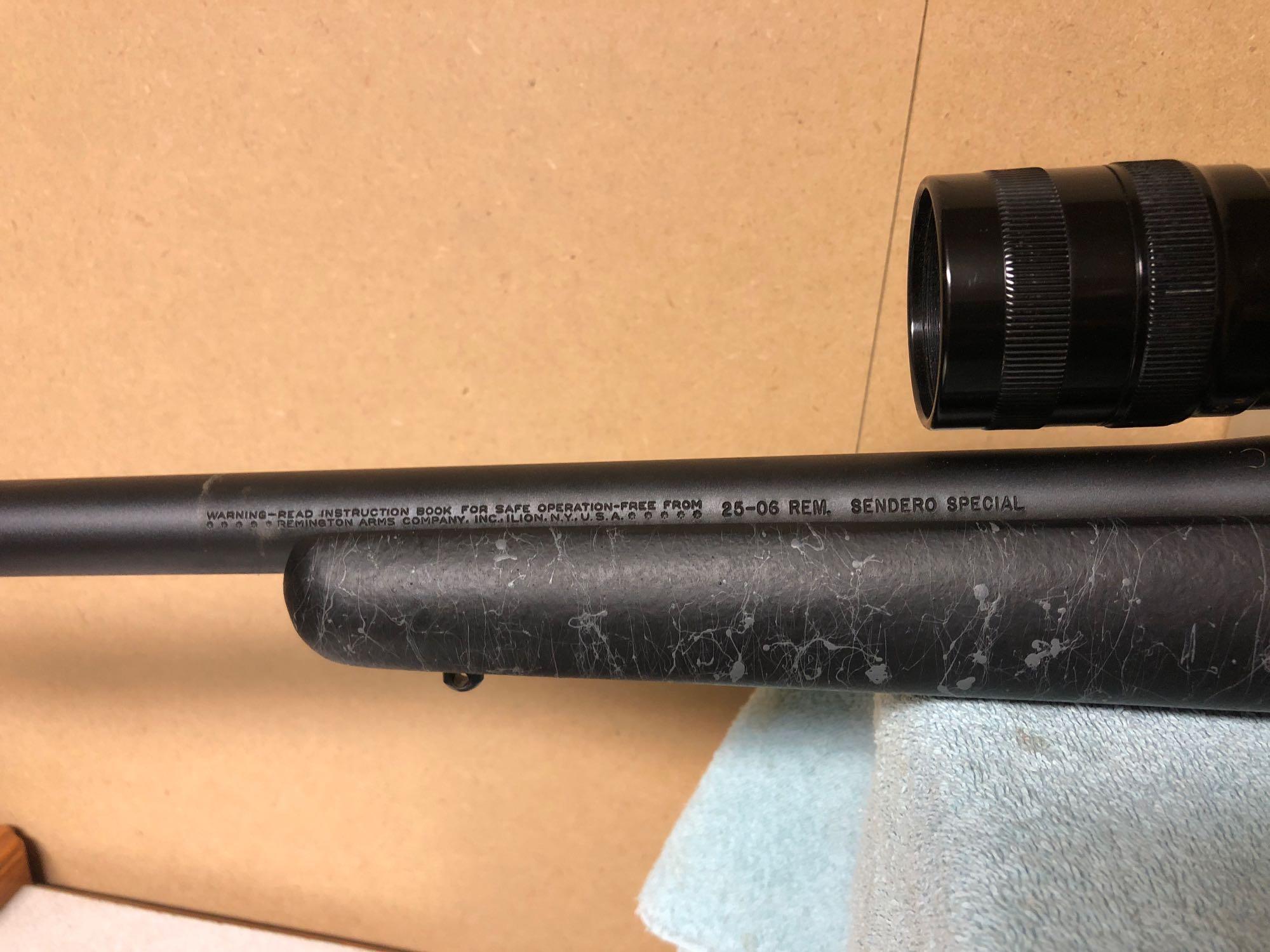 Remington Model 700 Sendero Special .25-06 cal SN: C6811601 w/ Redfield 6-18X40 Scope