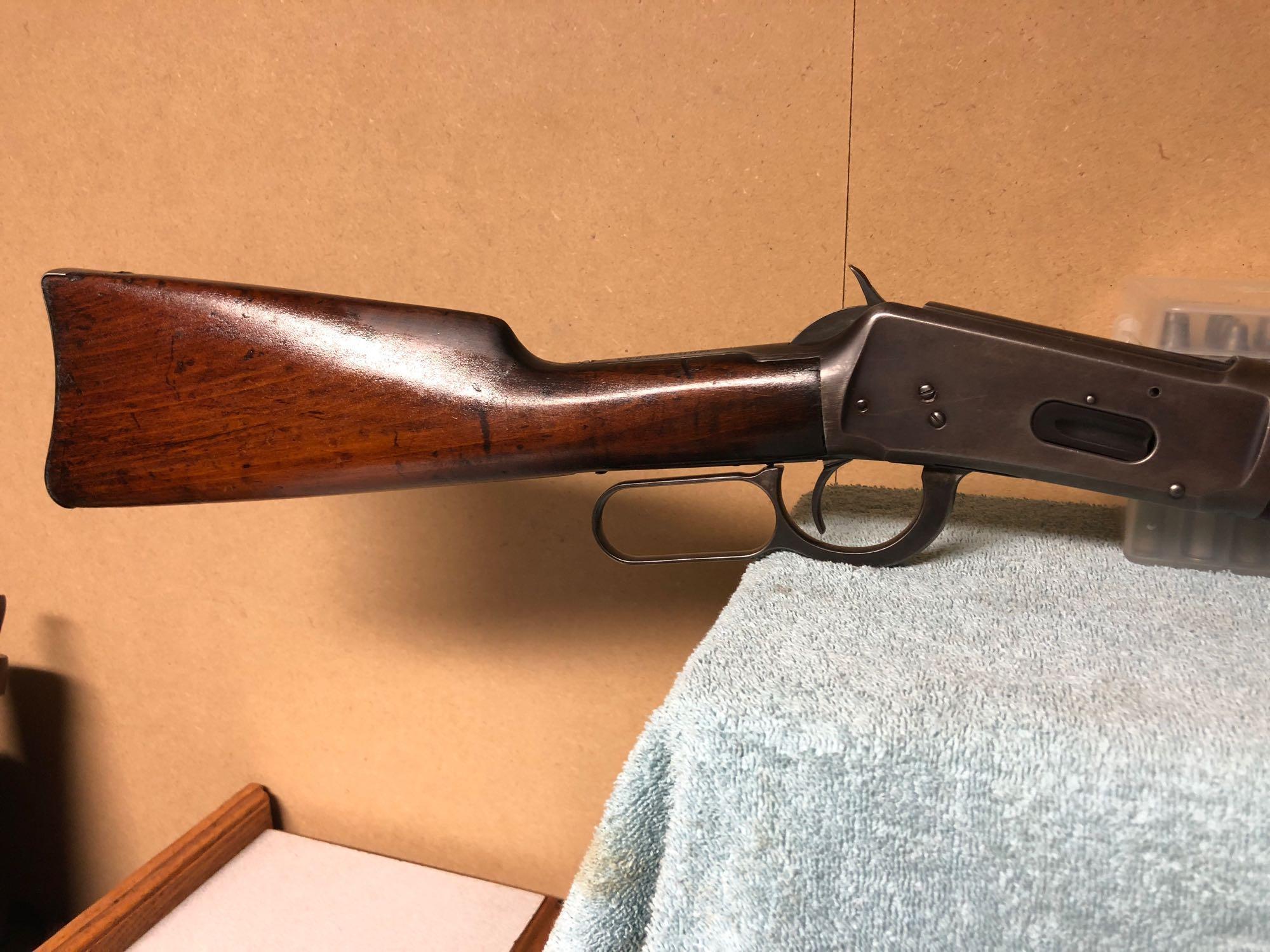 Winchester Model 1894 32 WS .32 calSN: 421596 Manf. 1908