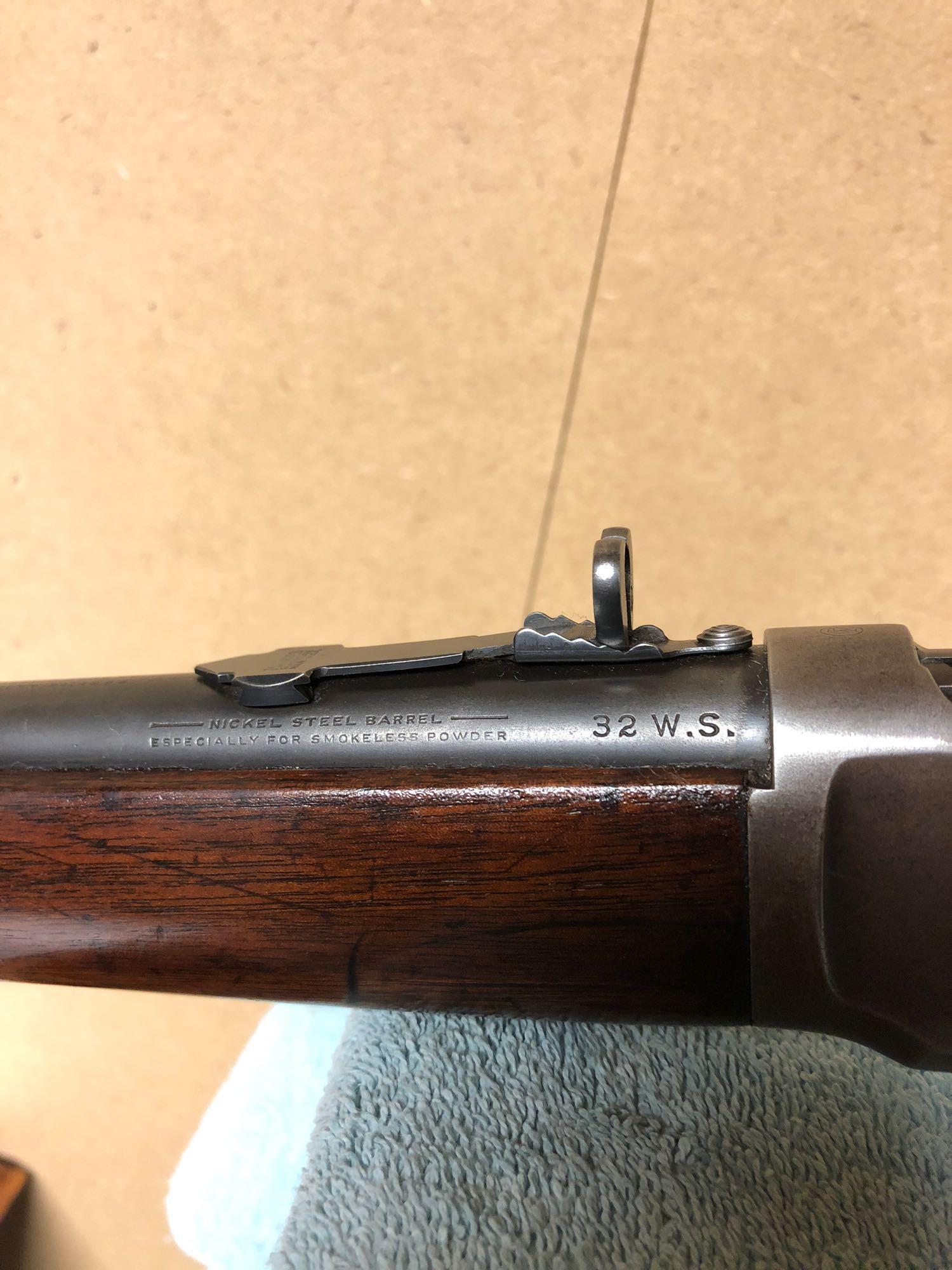 Winchester Model 1894 32 WS .32 calSN: 421596 Manf. 1908