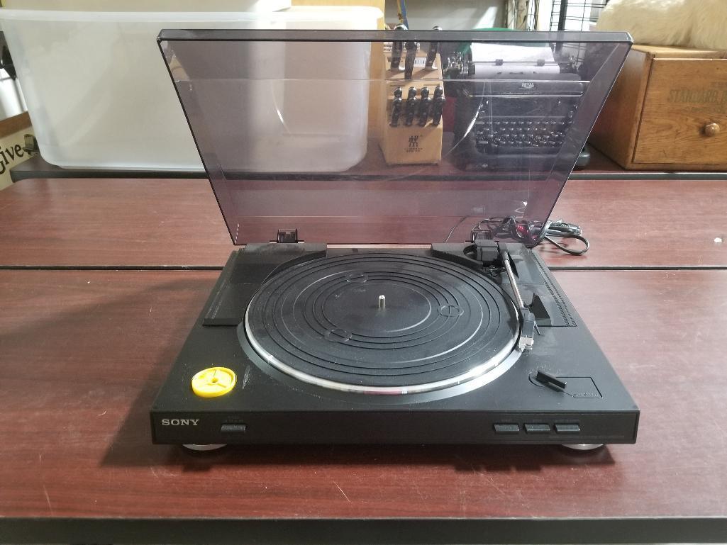 Sony Model: PS-LX300USB Turntable System, Turn Table Record Player