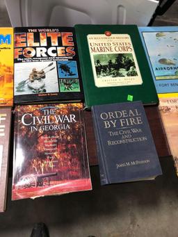 Military related books and record