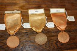 1950's Nebraska State Fair Ribbons and Medallions