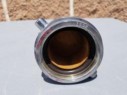 Chrome Hose Adapter And Cap