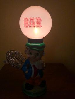 Bar Lamp, 11" Tall