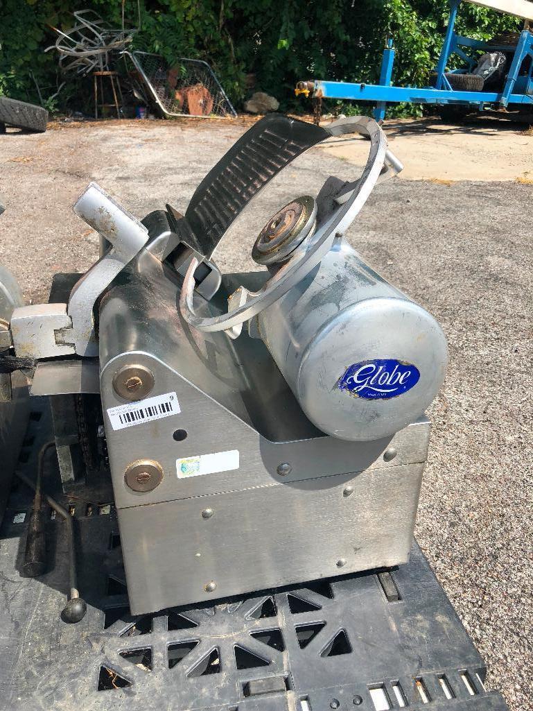 Globe Model: 2750 Commercial Meat Slicer, SN: 751024, Mfg. 9/95, 115v, 1ph, 1/2HP