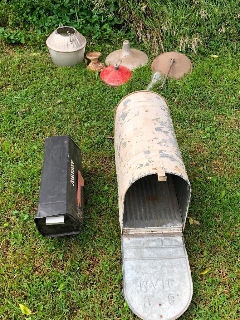 Mailboxes and Lights