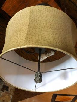 Antler Table Lamp, Two Pull Lamp, Stag Chain and Finial