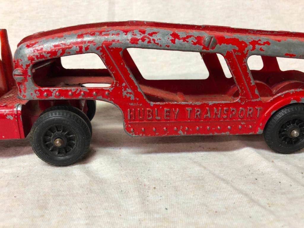 Hubley Transport Metal Car Hauler