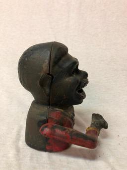 Black Americana Cast Iron Mechanical Bank